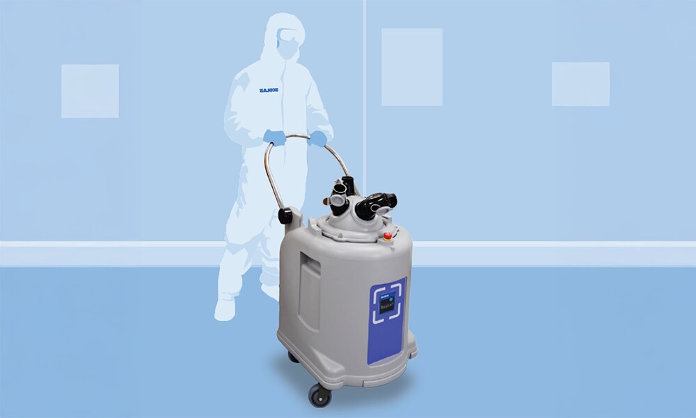 Biological Decontamination of a Vaccine Production Facility