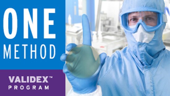 One Method Validex Program Cleanroom technician
